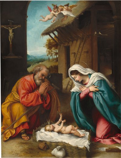 Syntymä tekijältä Lorenzo Lotto
