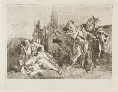 Rinaldo jättää Armidan tekijältä Lorenzo Tiepolo