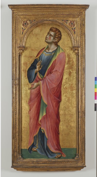 Pyhä Johannes Evankelista, 1355-57 tekijältä Lorenzo Veneziano