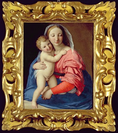 Madonna ja lapsi tekijältä Lorenzo di Credi