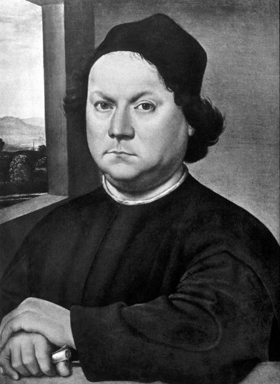 Lorenzo di Credin muotokuva Andrea del Verrocchiosta. 1485 ympäristössä. Musee des Offices, Firenze tekijältä Lorenzo di Credi
