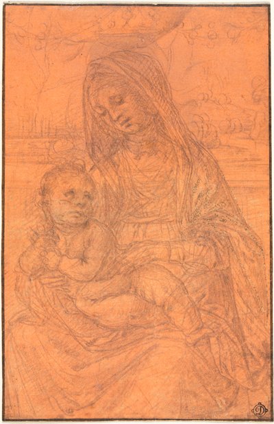 Neitsyt ja lapsi, n. 1510. tekijältä Lorenzo di Credi