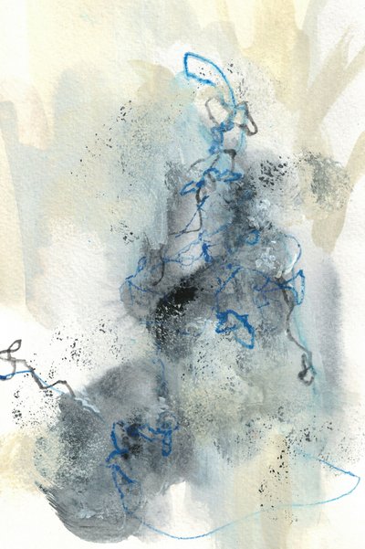 Abstrakti Blue Flow tekijältä Lori Ann Folz