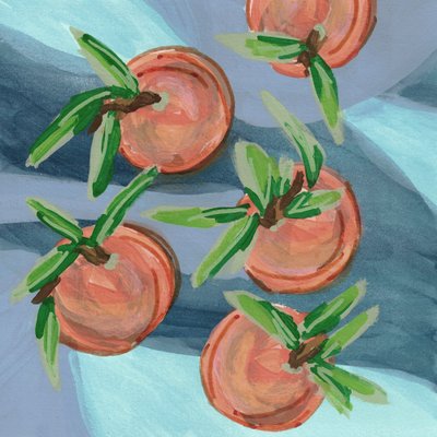 Tuoreiden appelsiinien asetelma tekijältä Lori Ann Folz