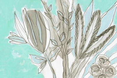 Modern Teal Botanicals tekijältä Lori Ann Folz