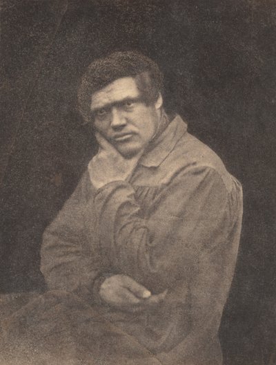Miehen muotokuva, 1840-luvun loppu (valokuva) tekijältä Louis-Adolphe Baron Humbert de Molard