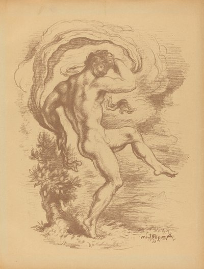 Tanssiva alaston, 1897. tekijältä Louis Anquetin
