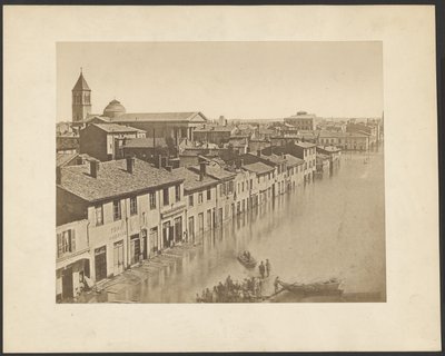 [Lyon: vuoden 1856 tulva]. tekijältä Louis Antoine Froissart