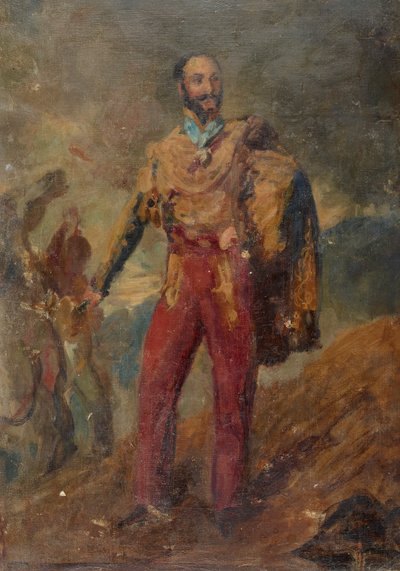Pysyvän upseerin muotokuva tekijältä Louis Auguste Baron de Schwiter