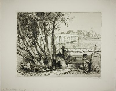 Poissy tekijältä Louis Auguste Lepère