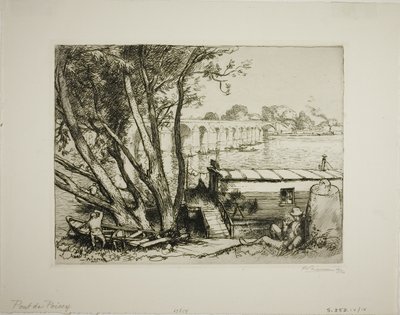 Poissy tekijältä Louis Auguste Lepère