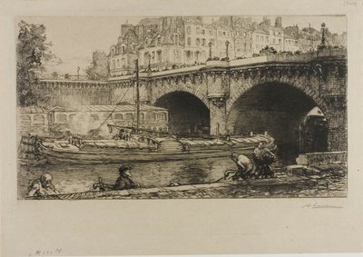 Pont-Neuf tekijältä Louis Auguste Lepère