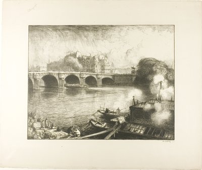Pont Neuf, Pariisi tekijältä Louis Auguste Lepère