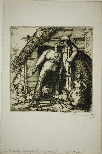 Poulterer tekijältä Louis Auguste Lepère