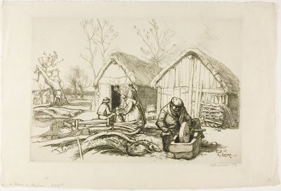 Puunhakkaajan talo tekijältä Louis Auguste Lepère