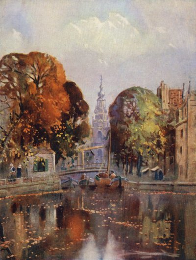 Groneburgwal, Amsterdam tekijältä Louis Burleigh Bruhl