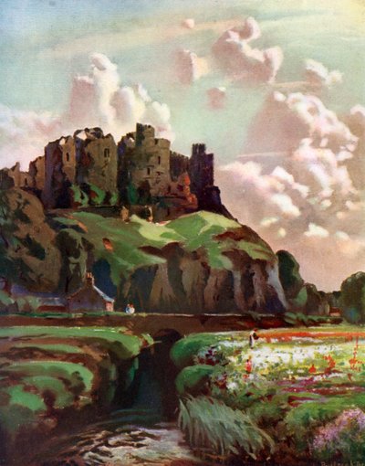 Harlechin linna, Merionethshire, Wales, 1924-1926 tekijältä Louis Burleigh Bruhl