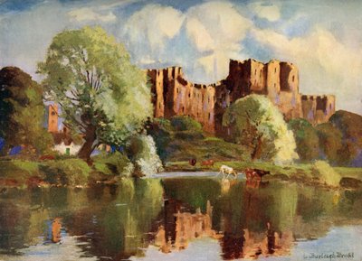 Ludlow Castle, Shropshire, 1924-1926. tekijältä Louis Burleigh Bruhl