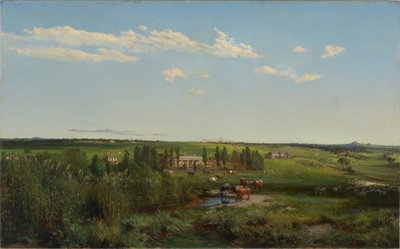"Mount Fyansin" maatila tekijältä Louis Buvelot