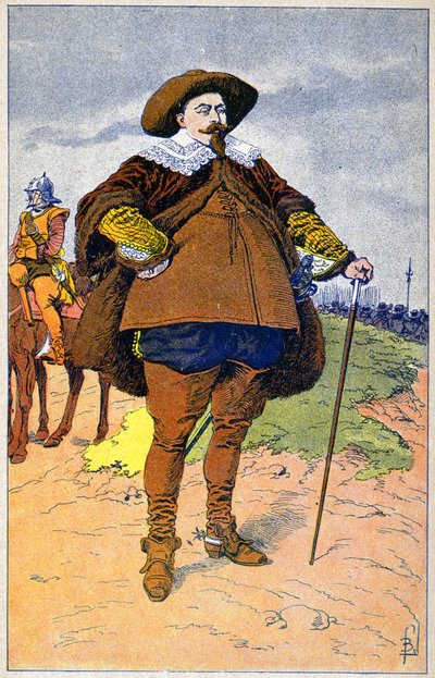 Kustaa II Adolphe Ruotsista tekijältä Louis Charles Bombled
