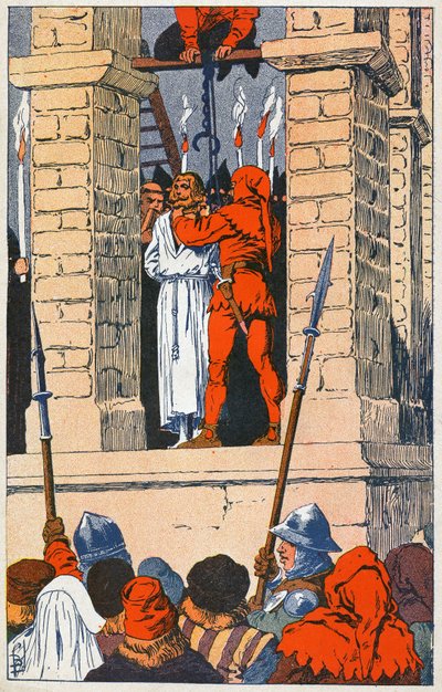 Enguerrand de Marignyn hirttäjä tekijältä Louis Charles Bombled