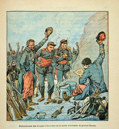 Loiren armeija, Eugene Sergent, Grenest, kuvittanut Louis Bombled (1862-1927) (Ranskan ja Saksan sota; kampanja 1870 -1871): kenraali Ducrot