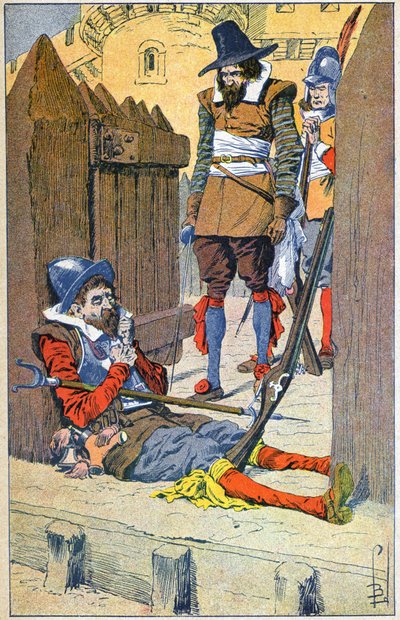 La Rochellen pääkonttori tekijältä Louis Charles Bombled