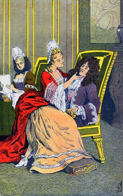 Ludvig XIV:n perhe tekijältä Louis Charles Bombled