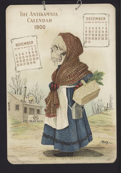 Kuva Antikamnia-kalenteriin tekijältä Louis Crucius or Crusuius