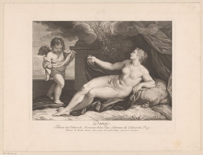 Jupiter ja Danaë tekijältä Louis Desplaces