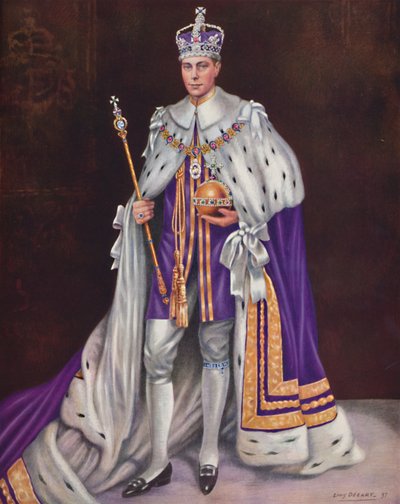 "His Majesty King George VI", 1937 tekijältä Louis Dezart