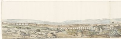 Osa Latomien luolista lähellä Syracusea, joka oli aiemmin vankila Partie des Latomies de Syracuse palvelija anciennement de vankila (otsikko esineessä) Voyage en Italy ja Sicile et à Malte - 1778 (sarjan nimi) tekijältä Louis Ducros