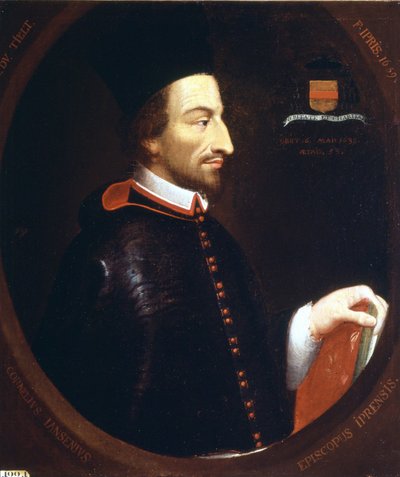 F. Iprisin muotokuva Janseniuksesta (1585 - 1638) 1659. tekijältä Louis Dutielt