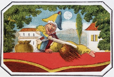 Les deux amis - litografia, ote teoksesta Theatre des marionnettes du jardin des Tuileries, teksti ja piirros Louis Edmond Duranty (1833-1880), Pariisi. tekijältä Louis Edmond Duranty