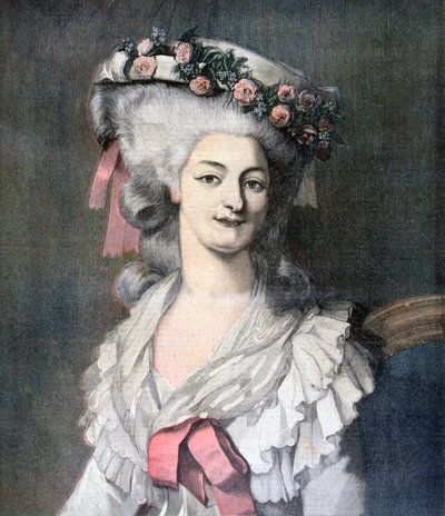 Marie-Louise, Lamballen prinsessa, 1892 tekijältä Louis Edouard Rioult