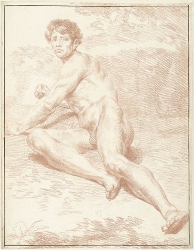 Mies alaston, Makaa, Seisten tekijältä Louis Fabritius Dubourg