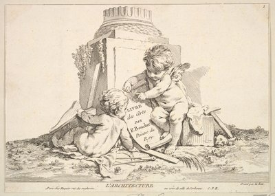 Arkkitehtuuri. tekijältä Louis Felix de la Rue