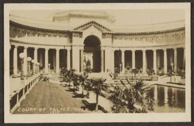 [Court of Palms, Pan Pacific International Exposition (P.P.I.E.)] tekijältä Louis Fleckenstein