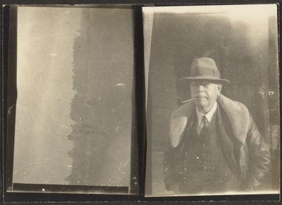 [Double Frame - Fleckenstein ja maisema] tekijältä Louis Fleckenstein