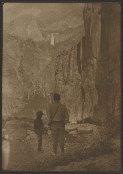 Nevada Falls from Ledge -polku, Yosemite tekijältä Louis Fleckenstein