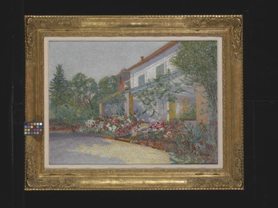Villa Midi, päivämäärä tuntematon (öljy kankaalle) tekijältä Louis Gaidan