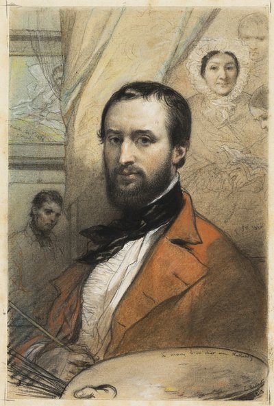 Omakuva tekijältä Louis Gallait