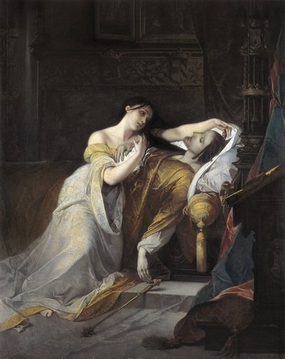 Joana I de Castela chamada Joana a Louca (Juana la loca) esposa de Filipe de Habsburgo finlandês tekijältä Louis Galue