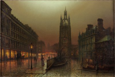 St Nicholas Street, Newcastle upon Tyne, 1902 tekijältä Louis Grimshaw
