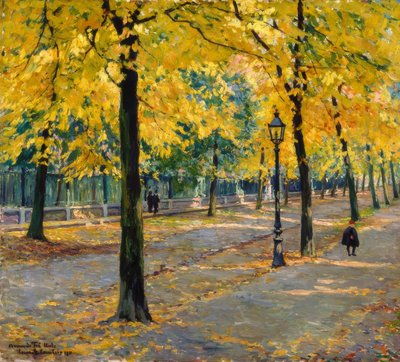 Erittäin Urde Avenue tekijältä Louis Gustave Cambier