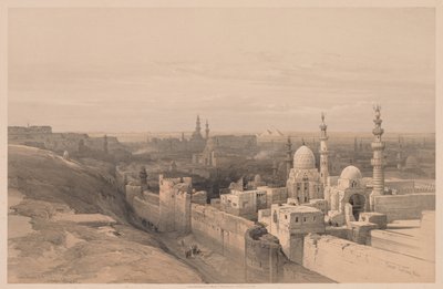 Egypti ja Nubia: Osa III - nro 26, Kairo, Looking West tekijältä Louis Haghe