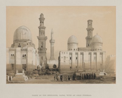 Egypti ja Nubia, osa III: Muistomerkkien hauta, Kairo tekijältä Louis Haghe