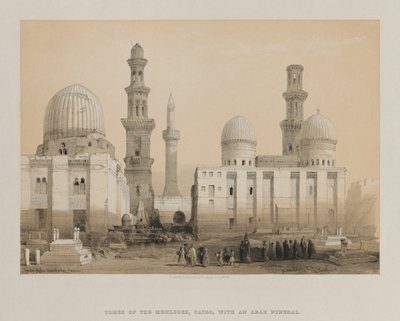 Egypti ja Nubia, osa III: Muistomerkkien hauta, Kairo, 1849. tekijältä Louis Haghe