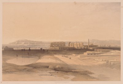 Egypti ja Nubia: II osa - nro 32, Karnak, 1838. tekijältä Louis Haghe
