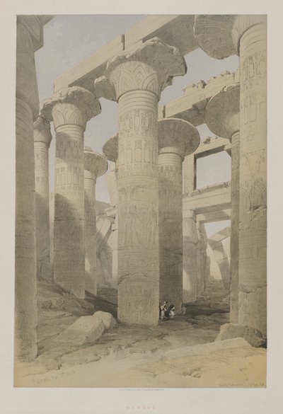 Egypti ja Nubia, osa II: Karnac tekijältä Louis Haghe